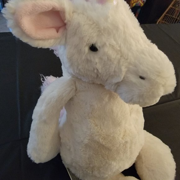 Jellycat Bashful Unicorn Pink Mane Tail Stuffed Animal Plush 17” - Picture 6 of 9